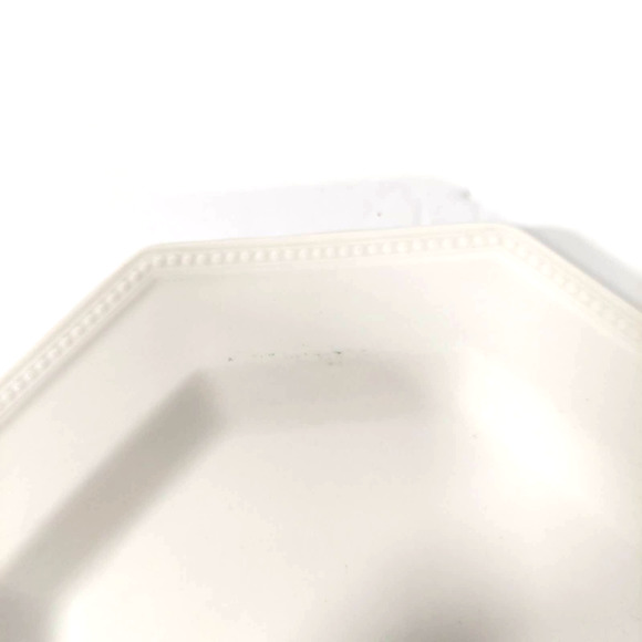 Johnson Brothers Made in England B3 Octagonal White Two Small Plates Dish 6" - Picture 5 of 5